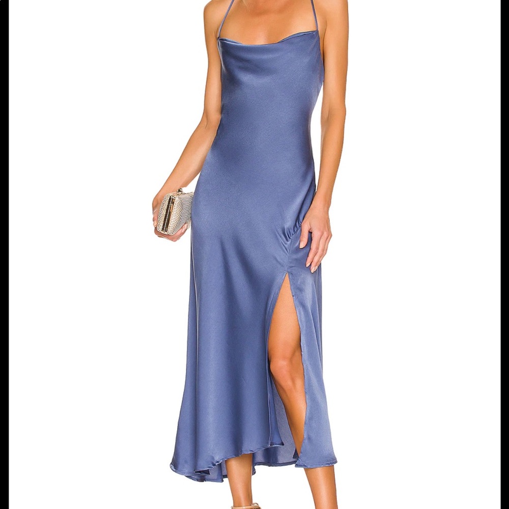 Blue Midi Dress